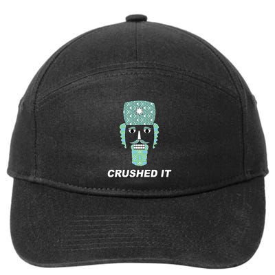 Crushed It Funny Nutcracker Classic Ballet Performance 7-Panel Snapback Hat