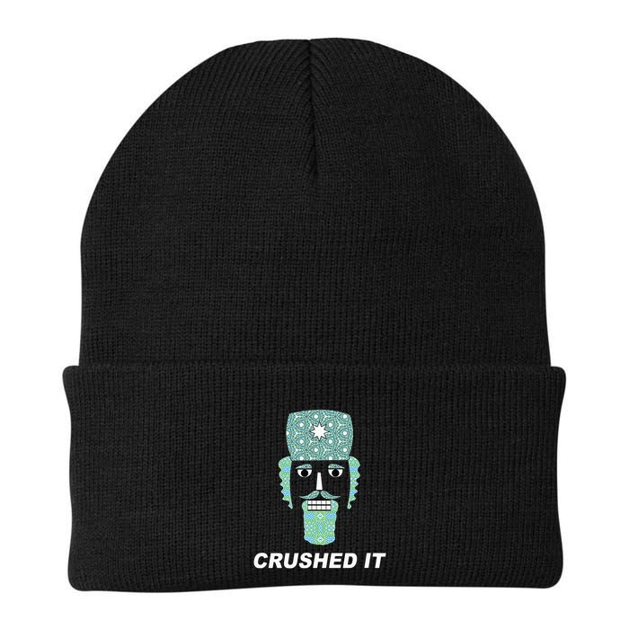 Crushed It Funny Nutcracker Classic Ballet Performance Knit Cap Winter Beanie