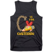 C Is For Custodian Appreciation Tank Top