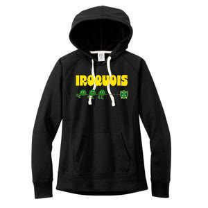 CEL Iroquois Fuzzy Tug Of War Premium Women's Fleece Hoodie