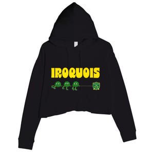 CEL Iroquois Fuzzy Tug Of War Premium Crop Fleece Hoodie