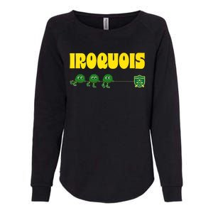 CEL Iroquois Fuzzy Tug Of War Premium Womens California Wash Sweatshirt