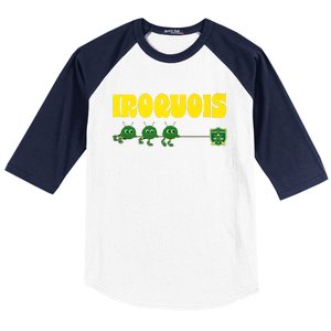 CEL Iroquois Fuzzy Tug Of War Premium Baseball Sleeve Shirt