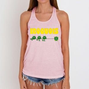 CEL Iroquois Fuzzy Tug Of War Premium Women's Knotted Racerback Tank