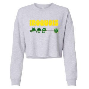 CEL Iroquois Fuzzy Tug Of War Premium Cropped Pullover Crew