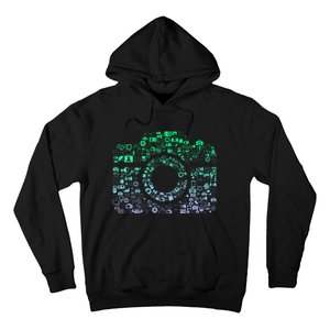 Camera Iconography For Photographer Photography Hoodie