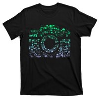 Camera Iconography For Photographer Photography T-Shirt