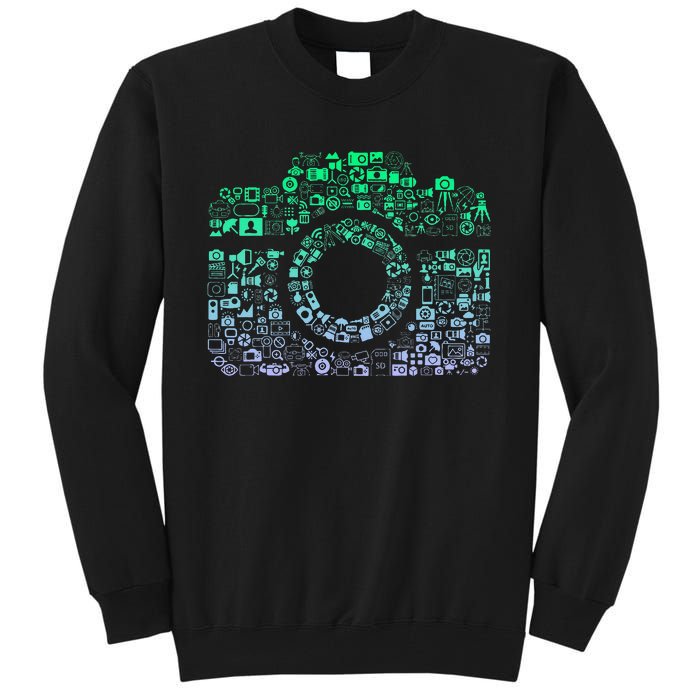 Camera Iconography For Photographer Photography Tall Sweatshirt