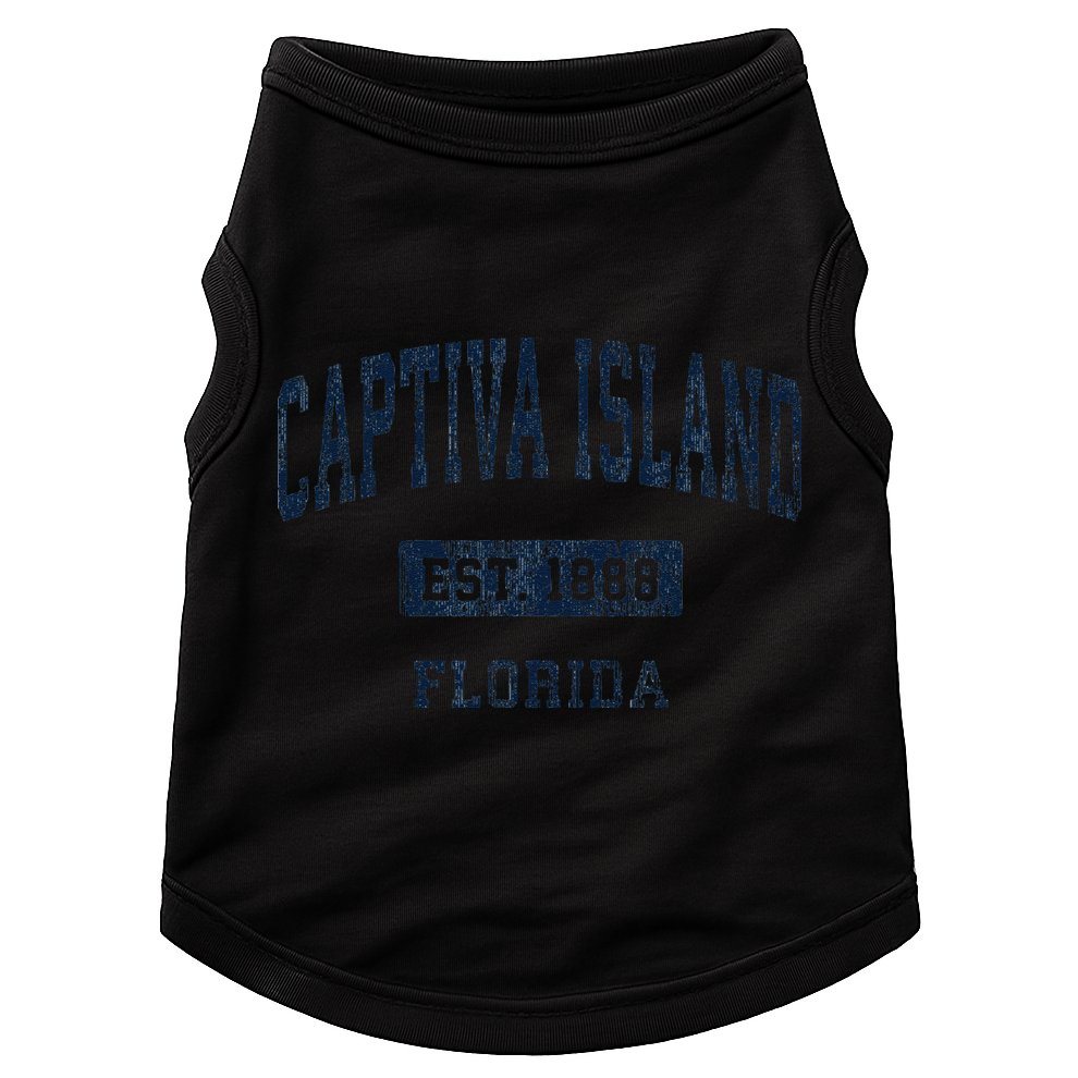 Captiva Island Florida Fl Vintage Established De Doggie Tank