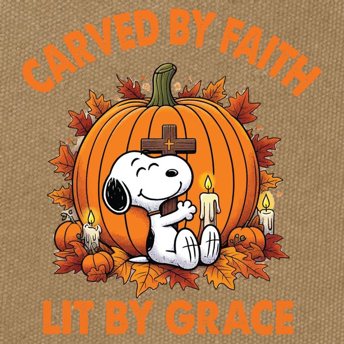 Carving In Faith Lighting With Grace Cotton Canvas Backpack