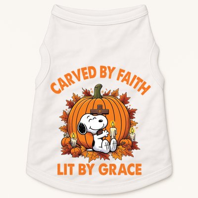 Carving In Faith Lighting With Grace Doggie Tank