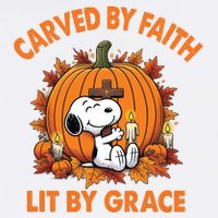Carving In Faith Lighting With Grace Cooling Performance Crew T-Shirt