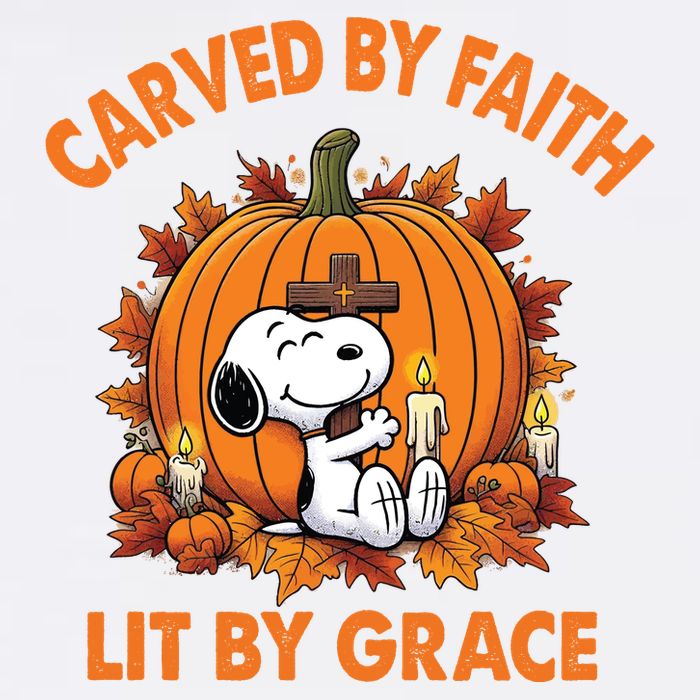 Carving In Faith Lighting With Grace Cooling Performance Crew T-Shirt