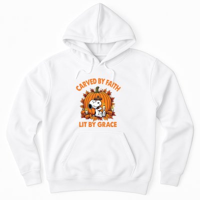 Carving In Faith Lighting With Grace Hoodie