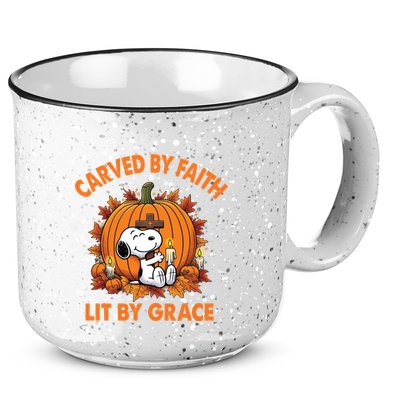 Carving In Faith Lighting With Grace 15oz Campfire Ceramic Mug