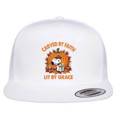 Carving In Faith Lighting With Grace Flatbill Hat