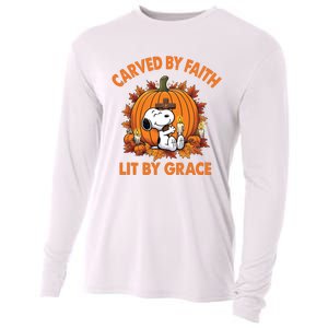 Carving In Faith Lighting With Grace Cooling Performance Long Sleeve Crew