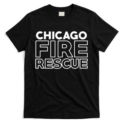 Chicago Illinois Fire Rescue Department Firefighters Firemen T-Shirt