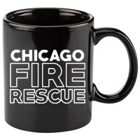 Chicago Illinois Fire Rescue Department Firefighters Firemen 11oz C Handle Ceramic Mug