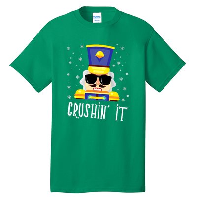 Crushin It Flossing Nutcracker Christmas Dance Tall T-Shirt