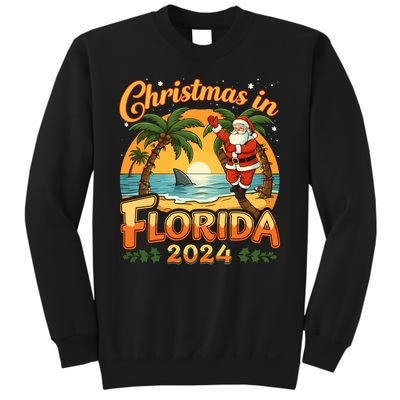 Christmas In Florida 2024 Family Vacation Sweatshirt