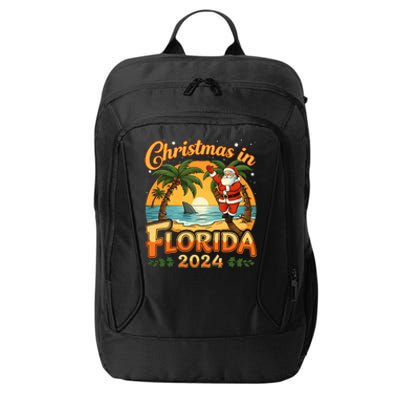 Christmas In Florida 2024 Family Vacation City Backpack