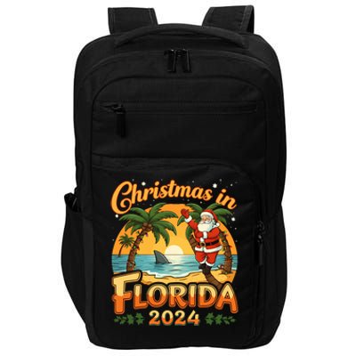 Christmas In Florida 2024 Family Vacation Impact Tech Backpack