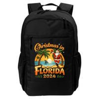 Christmas In Florida 2024 Family Vacation Daily Commute Backpack