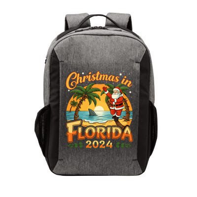 Christmas In Florida 2024 Family Vacation Vector Backpack