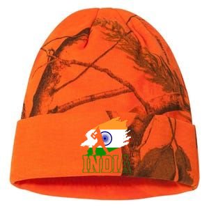 Cricket India Flag Patriotic Player Coach Gift Kati Licensed 12" Camo Beanie