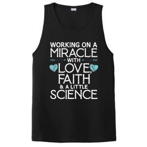 Cool IVF For  Wo Embryo Transfer Miracle Faith Science PosiCharge Competitor Tank