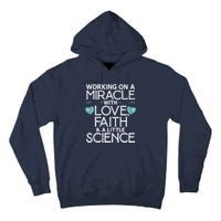 Cool IVF For  Wo Embryo Transfer Miracle Faith Science Tall Hoodie