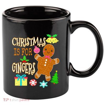 Christmas Is For Gingers Funny Redhead Gift Ginger Pride Gift 11oz C Handle Ceramic Mug