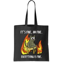 Cat ItS Fine IM Fine Everything Is Fine Bag
