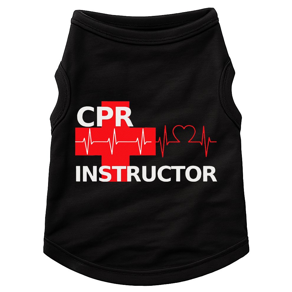 Cpr Instructor First Aid Doggie Tank