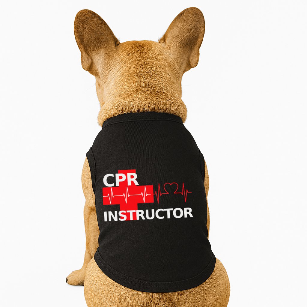 Cpr Instructor First Aid Doggie Tank