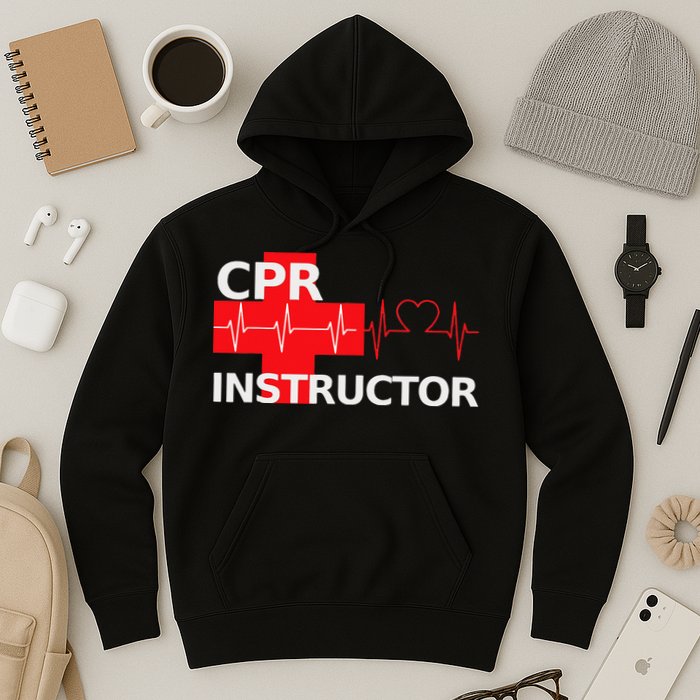 Cpr Instructor First Aid Hoodie