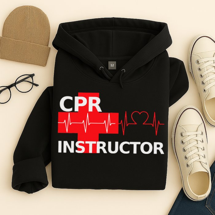 Cpr Instructor First Aid Hoodie