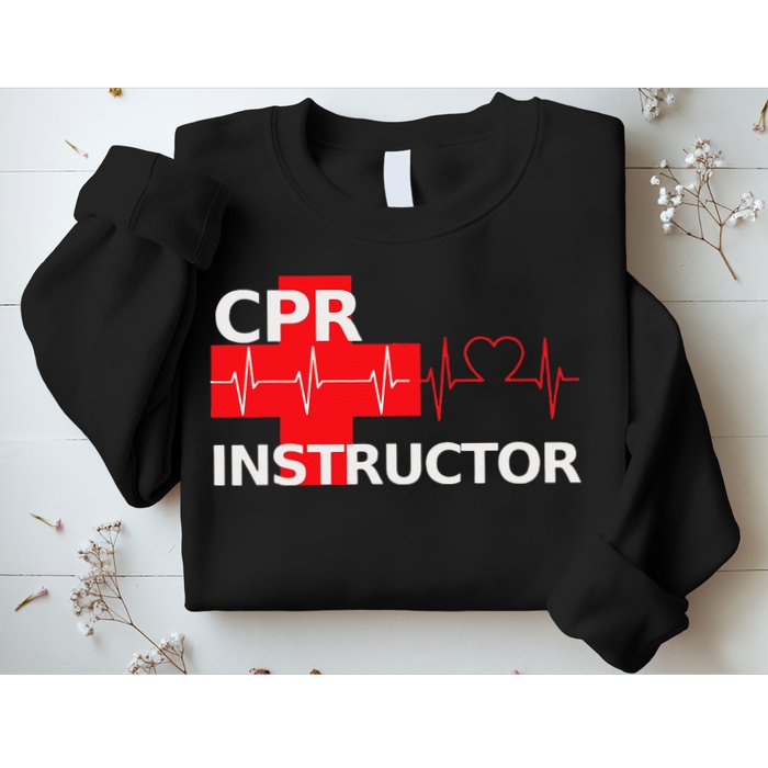 Cpr Instructor First Aid Sweatshirt