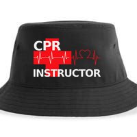Cpr Instructor First Aid Sustainable Bucket Hat