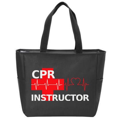 Cpr Instructor First Aid Zip Tote Bag