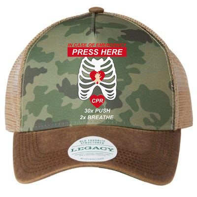 Cpr Instructor First Aid Legacy Tie Dye Trucker Hat