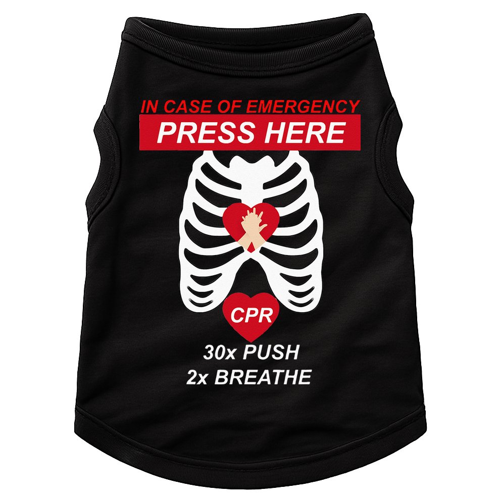 Cpr Instructor First Aid Doggie Tank