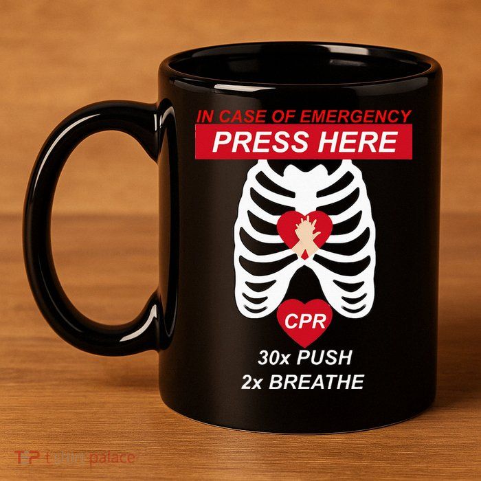 Cpr Instructor First Aid 11oz C Handle Ceramic Mug