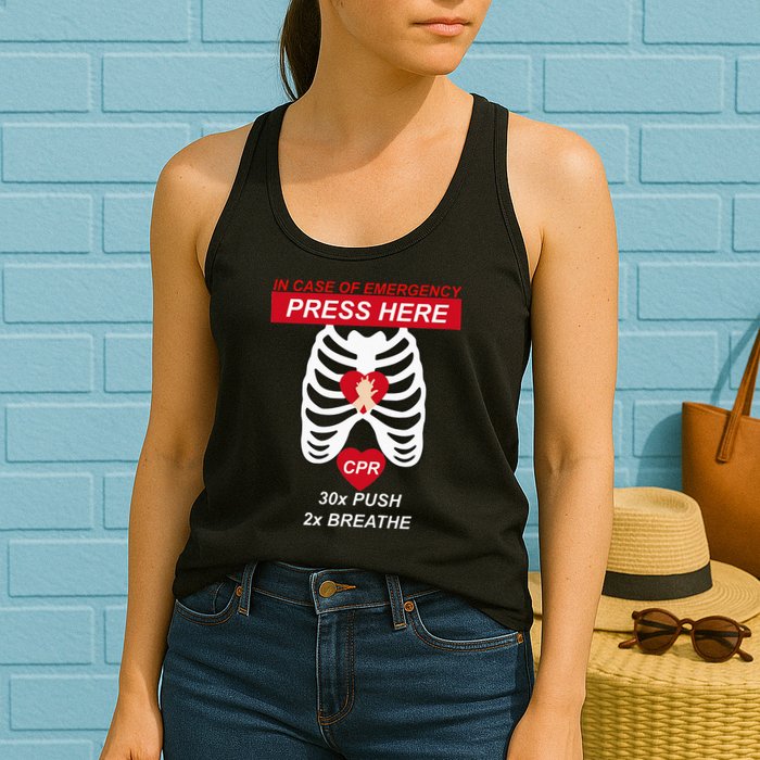 Cpr Instructor First Aid Womens Tank Top