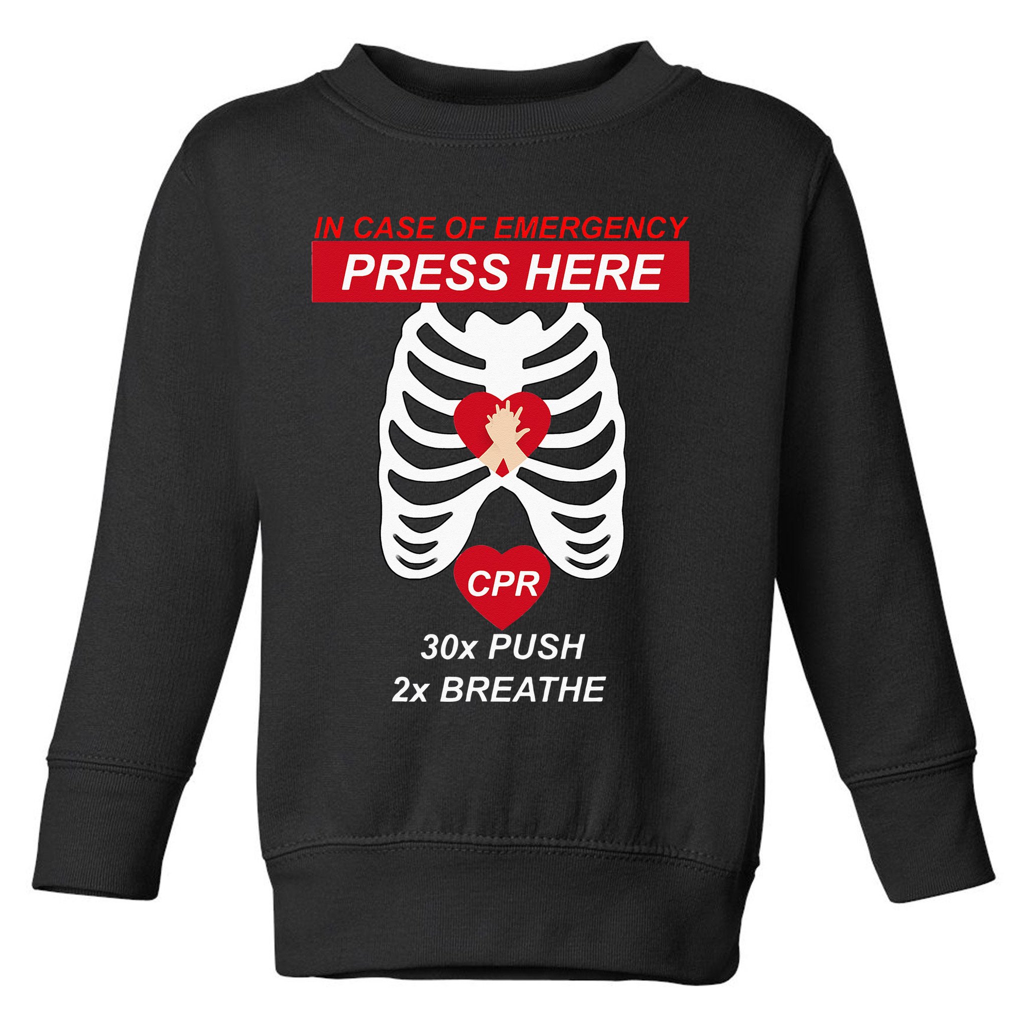 Cpr Instructor First Aid Toddler Sweatshirt