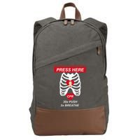 Cpr Instructor First Aid Cotton Canvas Backpack