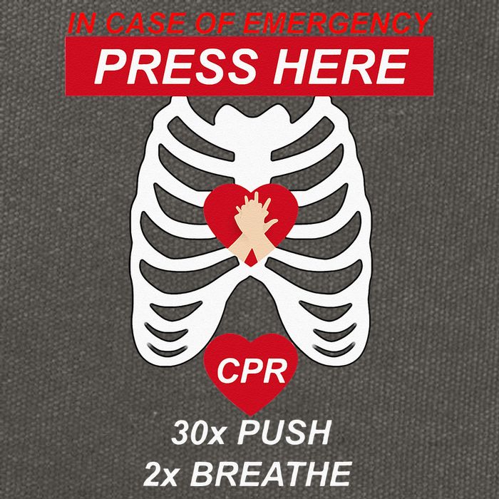 Cpr Instructor First Aid Cotton Canvas Backpack