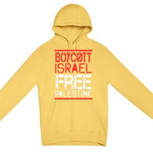 Cott Israel Free Palestine Gaza War Awareness Quote Cute Gift Premium Pullover Hoodie