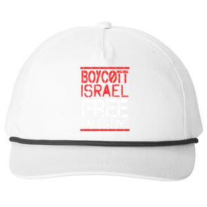 Cott Israel Free Palestine Gaza War Awareness Quote Cute Gift Snapback Five-Panel Rope Hat